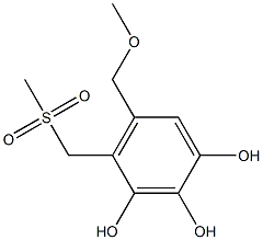 4-Methylsulfonylmethyl-5-methoxymethyl-1,2,3-benzenetriol