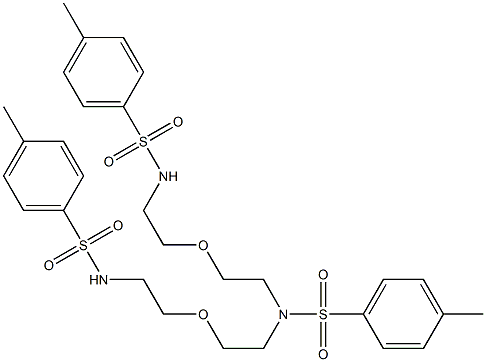 N,N'-[6-(4-Methylphenylsulfonyl)-3,9-dioxa-6-azaundecane-1,11-diyl]bis(4-methylbenzenesulfonamide)