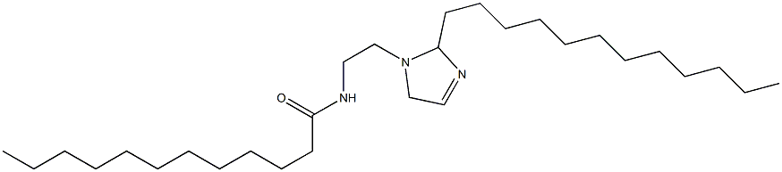 1-(2-Lauroylaminoethyl)-2-dodecyl-3-imidazoline Structure