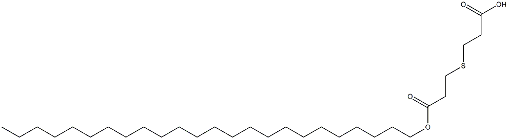 3,3'-Thiobis(propionic acid tetracosyl) ester,,结构式