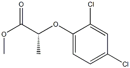 (2R)-2-(2,4-Dichlorophenoxy)propionic acid methyl ester Structure