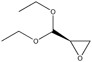 (R)-2-(Diethoxymethyl)oxirane,,结构式