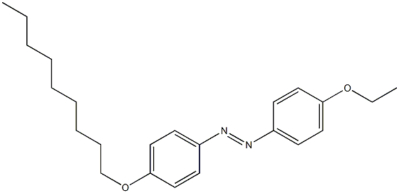 4-Ethoxy-4'-nonyloxyazobenzene Structure