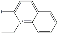 1-Ethyl-2-iodoquinolinium Structure