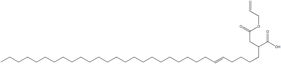 2-(5-Triacontenyl)succinic acid 1-hydrogen 4-allyl ester Structure