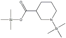 1-(Trimethylsilyl)-3-piperidinecarboxylic acid trimethylsilyl ester
