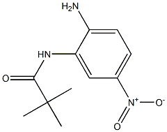 N-(2-Amino-5-nitrophenyl)-2,2-dimethylpropionamide Structure