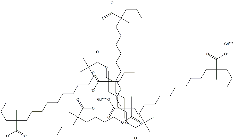 Gadolinium 2,2-dimethyloctanoate=bis(2-methyl-2-propylhexanoate)