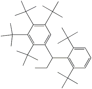  1-(2,3,4,5-Tetra-tert-butylphenyl)-1-(2,6-di-tert-butylphenyl)propane