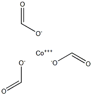 Triformic acid cobalt(III) salt Struktur