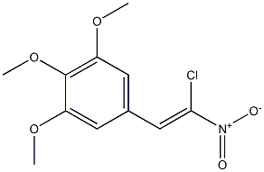  3,4,5-Trimethoxy-1-(2-chloro-2-nitrovinyl)benzene