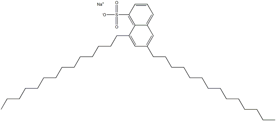 6,8-Ditetradecyl-1-naphthalenesulfonic acid sodium salt