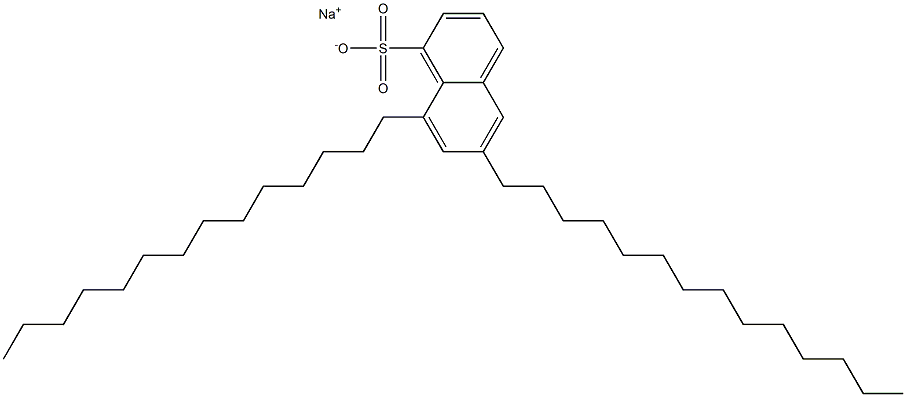 6,8-Ditetradecyl-1-naphthalenesulfonic acid sodium salt|