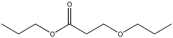 3-Propyloxypropionic acid propyl ester Structure