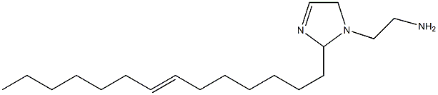 1-(2-Aminoethyl)-2-(7-tetradecenyl)-3-imidazoline,,结构式