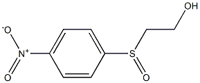 2-[(p-Nitrophenyl)sulfinyl]ethanol Structure