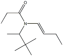  N-(1-Butenyl)-N-(1,2,2-trimethylpropyl)propanamide