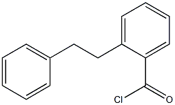 2-(2-Phenylethyl)benzoic acid chloride Struktur