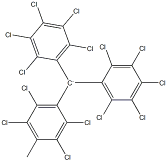  Bis(pentachlorophenyl)(4-methyl-2,3,5,6-tetrachlorophenyl)methanide