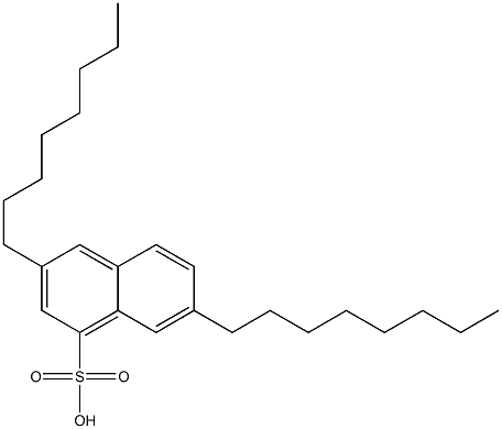 3,7-Dioctyl-1-naphthalenesulfonic acid|