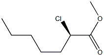 (R)-2-Chloroheptanoic acid methyl ester,,结构式