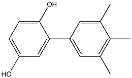 2-(3,4,5-Trimethylphenyl)benzene-1,4-diol