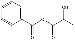 DL-Benzoyl lactic acid Struktur
