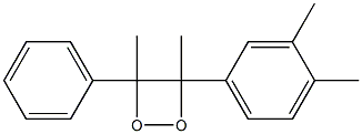 3,4-Dimethyl-3-phenyl-4-(3,4-dimethylphenyl)-1,2-dioxetane