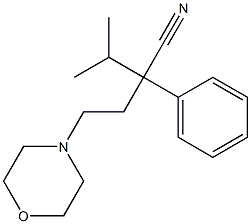 3-Methyl-2-(2-morpholinoethyl)-2-phenylbutyronitrile