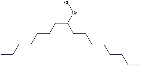 (1-Heptylnonyl)magnesium chloride 结构式