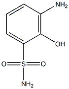 3-Amino-2-hydroxybenzenesulfonamide Structure