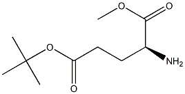 L-Glutamic acid 1-methyl 5-(1,1-dimethylethyl) ester Structure