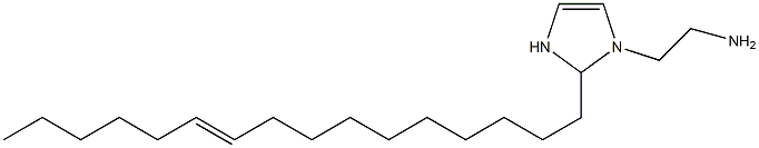 1-(2-Aminoethyl)-2-(10-hexadecenyl)-4-imidazoline 结构式