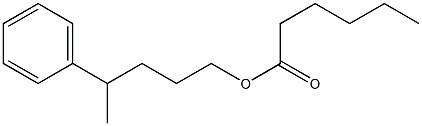 Hexanoic acid 4-phenylpentyl ester