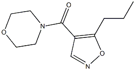 4-(Morpholinocarbonyl)-5-propylisoxazole