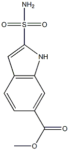 6-(Methoxycarbonyl)-1H-indole-2-sulfonamide