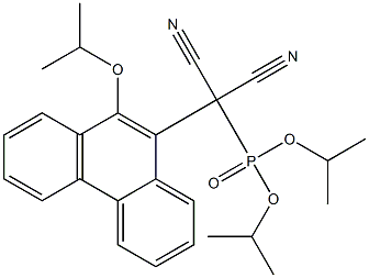 [9-(Isopropyloxy)phenanthren-10-yl]dicyanomethylphosphonic acid diisopropyl ester