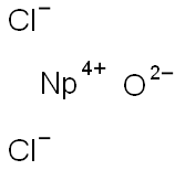 ネプツニウム(IV)ジクロリドオキシド 化学構造式