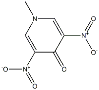 1-Methyl-3,5-dinitropyridin-4(1H)-one,,结构式