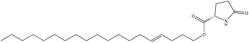 (S)-5-Oxopyrrolidine-2-carboxylic acid 4-nonadecenyl ester Structure