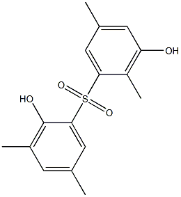 2,3'-Dihydroxy-2',3,5,5'-tetramethyl[sulfonylbisbenzene]|