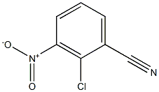 Nitro-chloro-benzonitrile Structure