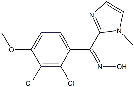 (Z)-(2,3-Dichloro-4-methoxyphenyl)(1-methyl-1H-imidazol-2-yl) ketone oxime|