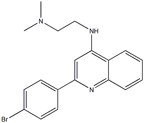  4-(2-Dimethylaminoethylamino)-2-(4-bromophenyl)quinoline