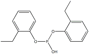 亜りん酸ジ(2-エチルフェニル) 化学構造式