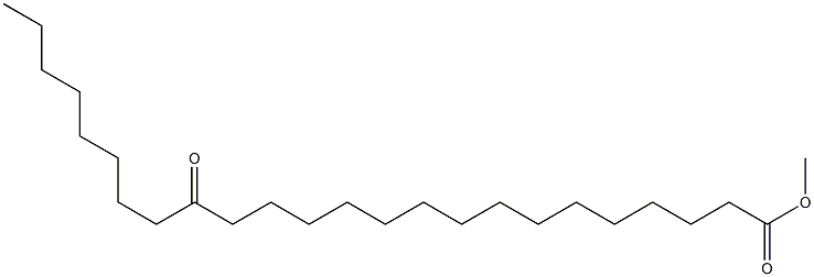 16-Oxotetracosanoic acid methyl ester,,结构式