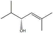 (3R)-2,5-Dimethyl-4-hexen-3-ol Structure