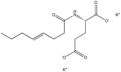 N-(4-Octenoyl)glutamic acid dipotassium salt|