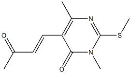 3,6-Dimethyl-2-(methylthio)-5-(3-oxo-1-butenyl)pyrimidin-4(3H)-one