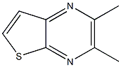 2,3-Dimethylthieno[2,3-b]pyrazine Struktur